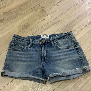 Frame Denim Shorts. Le Grand Garcon Shorts